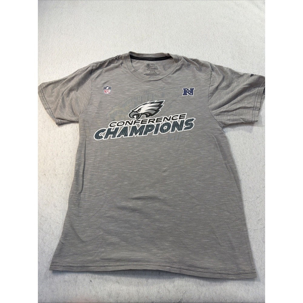 Nike NFL Philadelphia‎ Eagles 2024 NFC Champions Collection Gray T Shirt Mens S